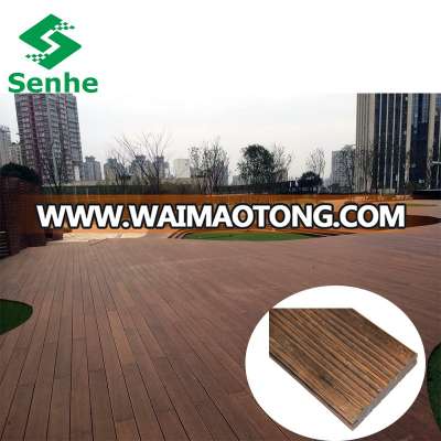 Waterproof Strand Wovem Outdoor Bamboo Decking Tile