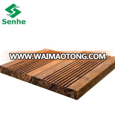 Laminated Outdoor Bamboo Flooring with Strand Woven Bamboo